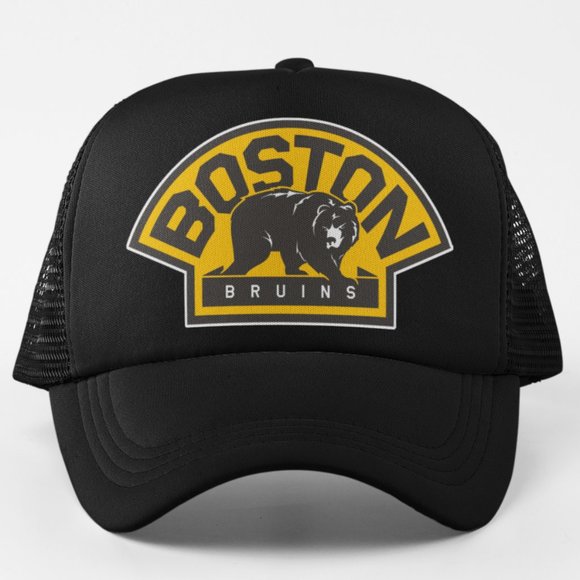 Other - NEW Boston Bruins Away Alt Redux Retro Foam Trucker Mesh Snapback Hat BLACK